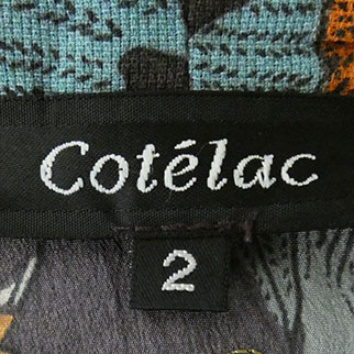 Chemisier multicolore plissé imprimé - Femme - Cotélac - Taille 2 Très bon état - Vue 4 - 